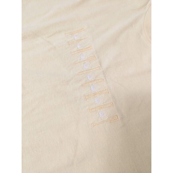 Vintage Curk Sport XL Mens T-shirt Single Stitch Nantucket Logo Canary Yellow - Picture 3 of 8